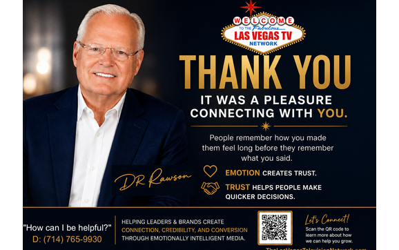 We create emotional trust experiences. by The Las Vegas Television Network