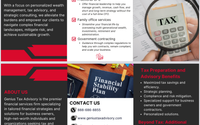 Financial Statement Preparation by GENIUS VISIONARY INC