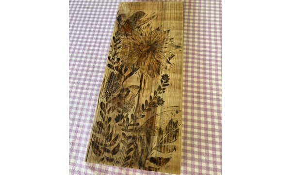 Bird & Flowers by A.H. Handicrafts
