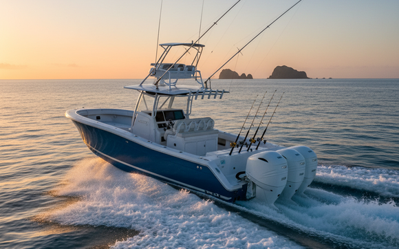 Outboard fishing boats 13' to 70' by A & L MARINE SURVEYORS, LLC.