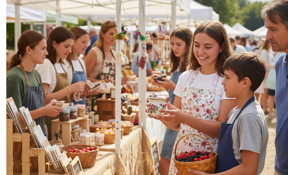 Vendor Booth opportunity by Stockton MO Farmers Market Cedar County Inc.