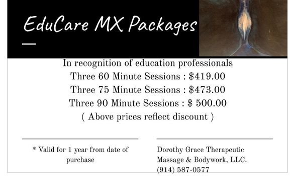EduCare by Dorothy Grace Therapeutic Massage and Bodywork, LLC 