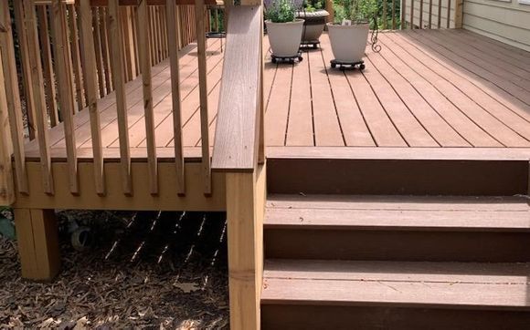 Deck Repairs by Mr. Handyman of Western Wake County