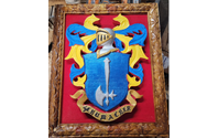 Framed Coat of Arms by Wooden It Be Nice, LLC
