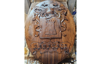 A Scottish Coat of Arms by Wooden It Be Nice, LLC
