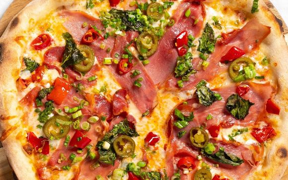 Spicy Prosciutto Pizza by Fresh Pizza on Wheels