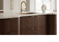 high-end custom kitchen cabinets.architectural wood work by CAM MILLWORK INC