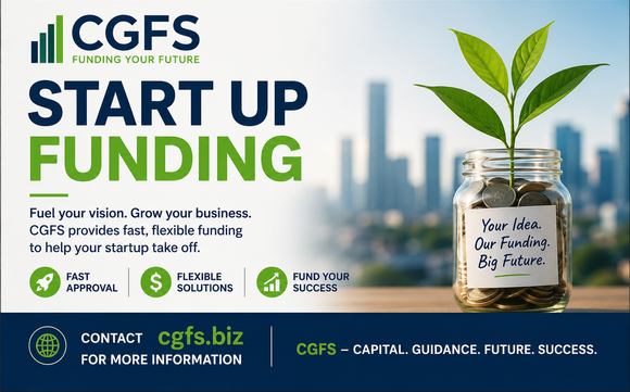 Start Up Funding Available by Creative Global Funding Services Inc.