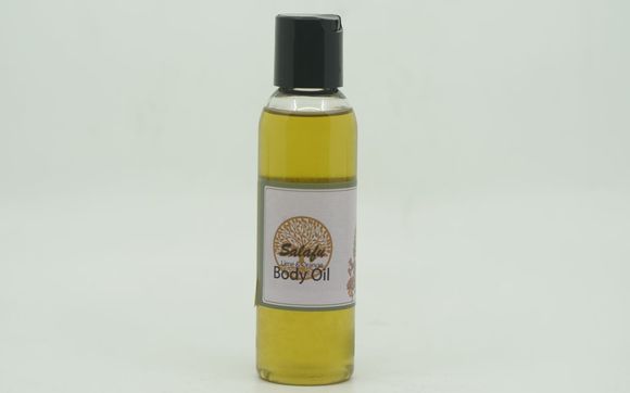LIME & ORANGE BODY OIL by Salafu