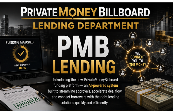 Loans, investors for just about anything  by PRIVATE MONEY BILLBOARDS