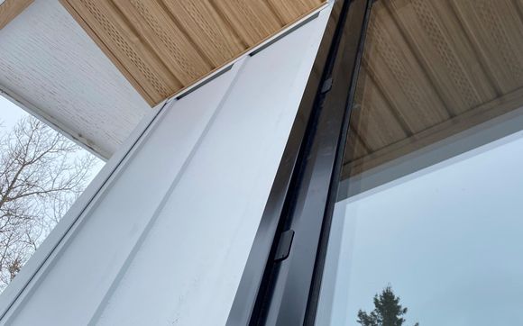 metal siding  by van isle post frame