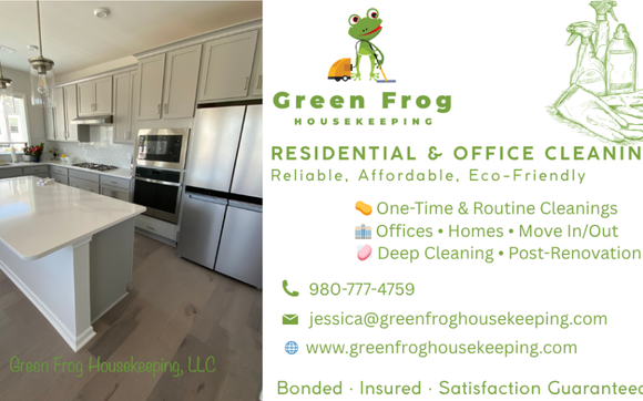 Office Cleaning by Green Frog Housekeeping