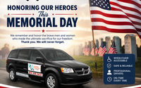 🇺🇸 Honoring Our Heroes This Memorial Day 🇺🇸 by A & S Affordable Transportation LLC