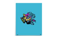Small Signal | Limited Edition | Mini Prints by Art First | Cushion Second