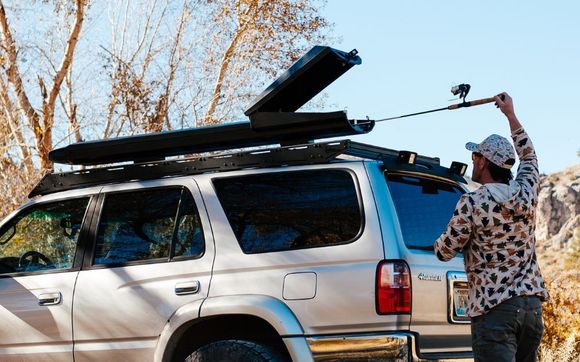 ARC Fishing Rod Carrier – Adjustable 10' | Up to 6 Rods - All Styles by Trxstle