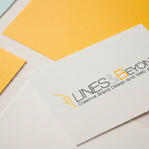 Business Card Design and Print by Lines & Beyond