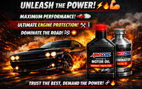 Unleash real performance today.🏁 by Synthetic Power  (AMSOIL)
