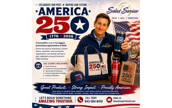 America250 promotions by Select Services
