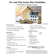 No Experience needed to qualify for your first F&F Loans by McMann Capital