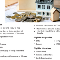 No Experience needed to Qualify for your First F& Loan by McMann Capital