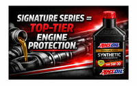 Signature Series = Top‑Tier Engine Protection🚗 by Synthetic Power  (AMSOIL)