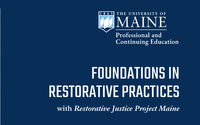 Foundations in Restorative Practices by Restorative Justice Project Maine
