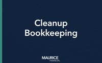 Cleanup Bookkeeping by Maurice Financial