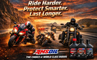 🏍️ Ride Harder. Protect Smarter. Last Longer.— AMSOIL Full Synthetic Motorcycle Oil by Synthetic Power  (AMSOIL)
