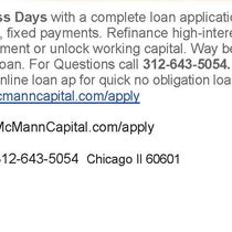 Fixed rate & term available. by McMann Capital