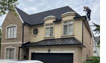 Downspout Installation by Home Pro Aluminum inc.