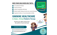 Home-Based Pediatric Therapy Across Ontario by Oaknine Healthcare