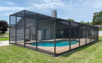 Screen Installation by CAGED RESCREENS & ENCLOSURES