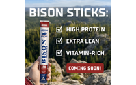 Bison Meat Sticks! 15g of protein per stick by Dakota Pure Bison
