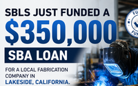 Another SBA Success: $350,000 Funded by www.SmallBusinessLendingSource.com