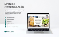 Strategic Homepage Audit by Make It Count Creative Solutions, LLC I Website Design, Content Creation, and SEO