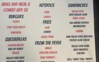 Menu  by Stacey Guscatt