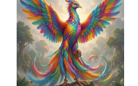 WHEN AN ARTIST RESEMBLES A PHOENIX  by Chez Valerie llc