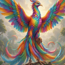 WHEN AN ARTIST RESEMBLES A PHOENIX  by Chez Valerie llc