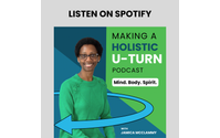 Making A Holistic U-Turn Podcast on Spotify! by Living Your Desk Life by Jamica McClammy