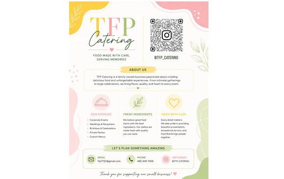 Private Chef Services by TFP Catering