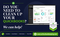 QuickBooks Cleanup & Catch-Up Services by Arthur Bookkeeping & Tax