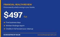 Financial Health Review by Bookkeeping by Nalini