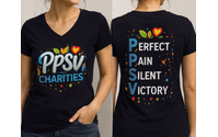 PPSV Charities Women's V-Neck T-Shirt by PPSV Charities