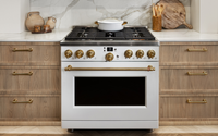 CAFE Commercial Style Ranges by Artisan Kitchens and Baths + The Artisan Culinary Loft