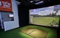 Private Indoor Golf by Swing Away Golf Club