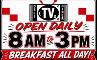 Our new hours! by TV's Deli & Diner
