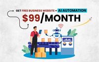 Free Business Website with AI Marketing Automation for $99/month by Lorphic