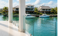 Custom Glass Railing by Seagrove Glass LLC