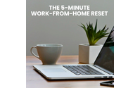 The 5-Minute Work-From-Home Reset (Audio) by Living Your Desk Life by Jamica McClammy