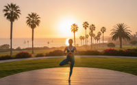 Yoga at the Park  by Jen Bunce